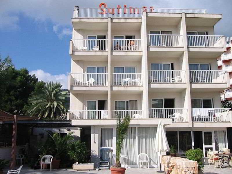 Hostal Residencia Sutimar Peguera Bagian luar foto